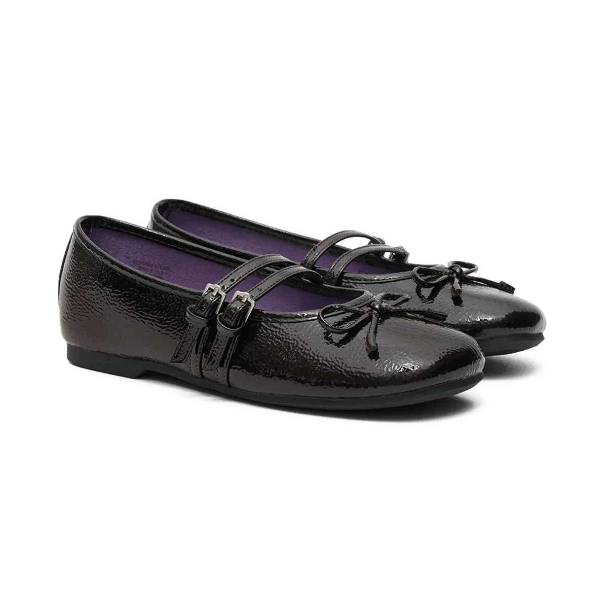 (2025) SQUARE TOE TWO STRAP MARYJANES (ENAMEL)
