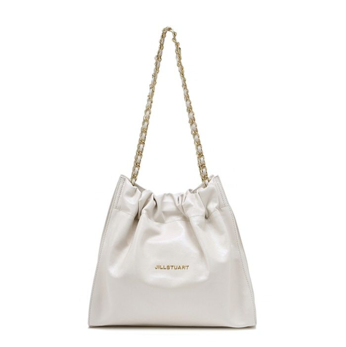 ショルダーバッグ・ポシェット JILLSTUART Cocochain cowhide drawstring chain shoulder bag M 韓國代購｜JillStuart Coco Chain Drawstring Chain Shoulder Ba