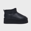 [WINTER SALE] CLOUDY MAXI WINTER LEATHER BOOTS MINI (4.5INCH)