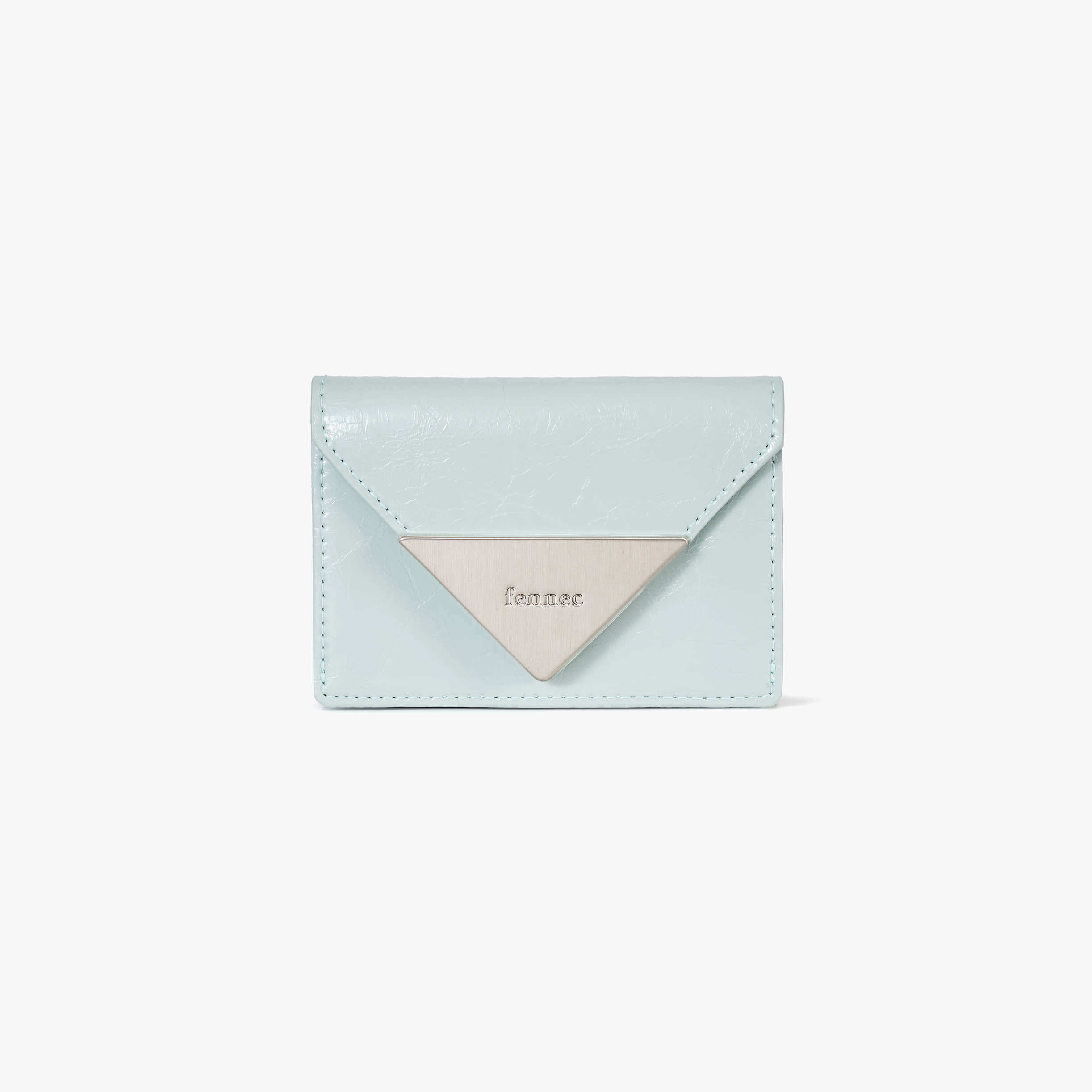 CRINKLE TRIANGLE TRIPLE WALLET D