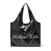 MATIN CRACKED LOGO GLOSSY ECOBAG