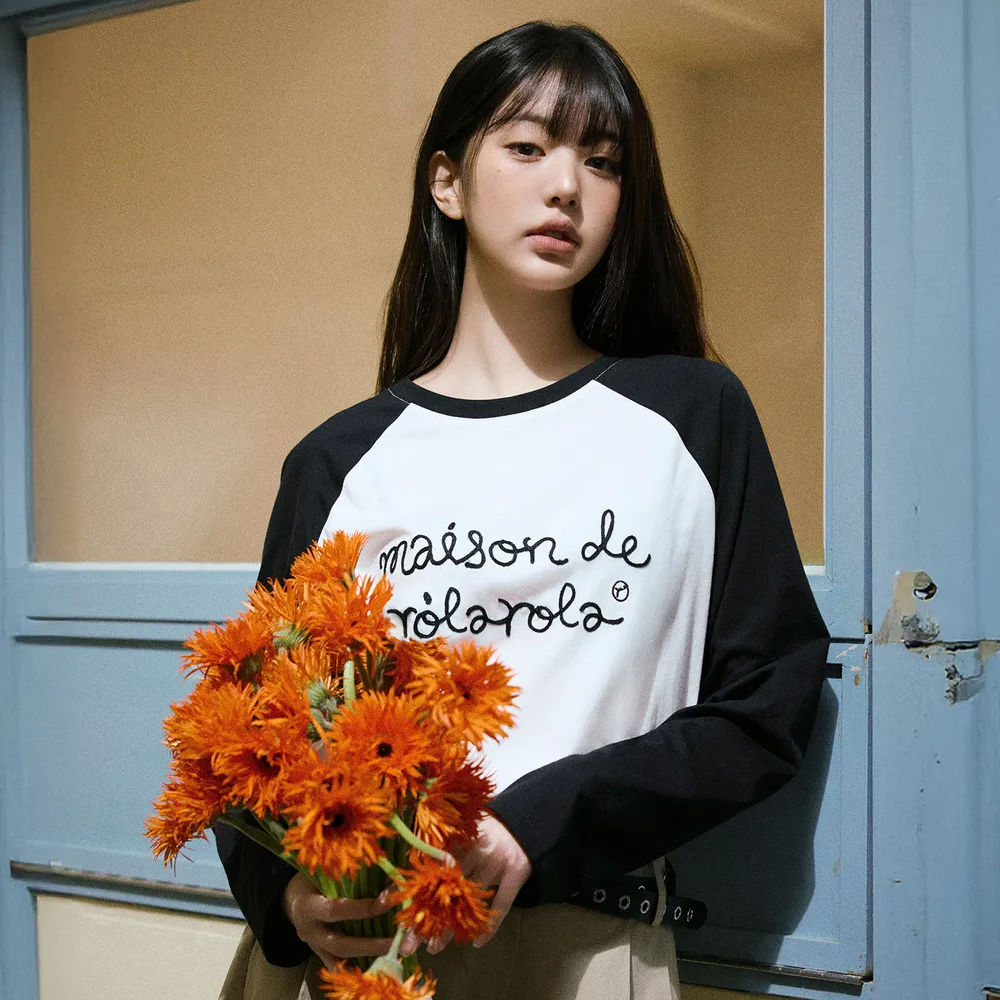 MAISON DE ROLA RAGLAN T-SHIRT
