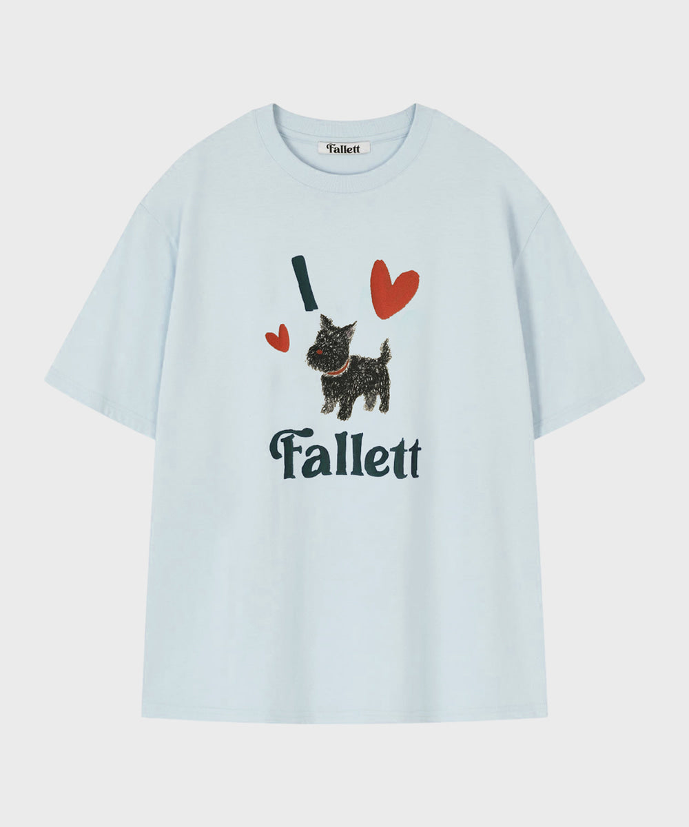SCOTTIE PUPPY SHORT SLEEVE TEE
