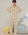 (Rilakkuma 2025) Kuma’s Free Time Long Sleeve Pyjamas
