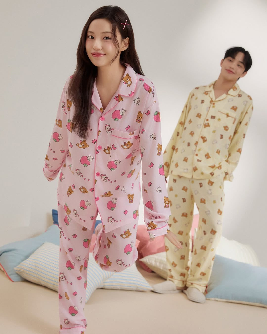 (Rilakkuma 2025) Kuma’s Free Time Long Sleeve Pyjamas