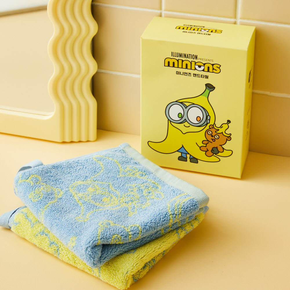 BT Minions Hand Towel 毛巾套裝