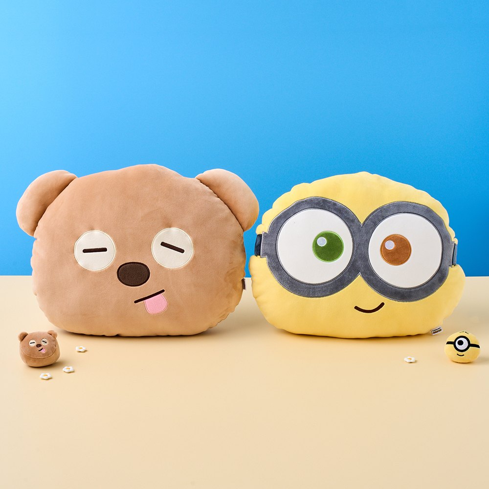 BT Minions Face Cushion 大頭咕𠱸