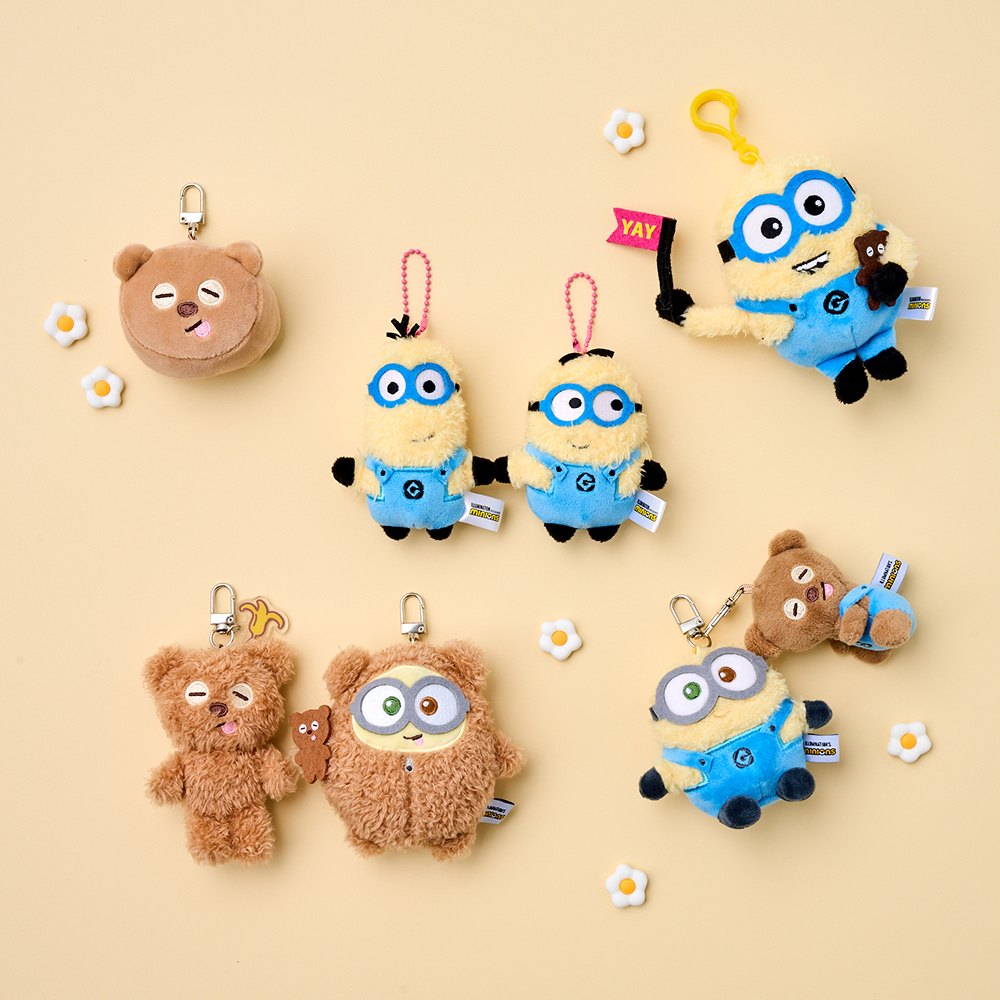 BT Minions Tim Mini Key Ring 公仔鎖匙扣