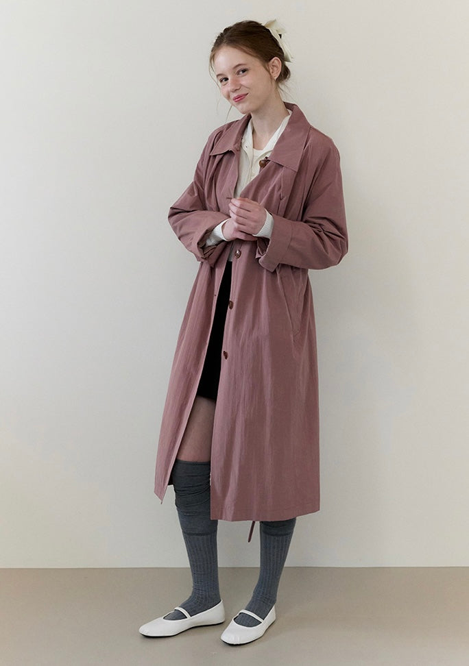 Numer Cotton Trench Coat