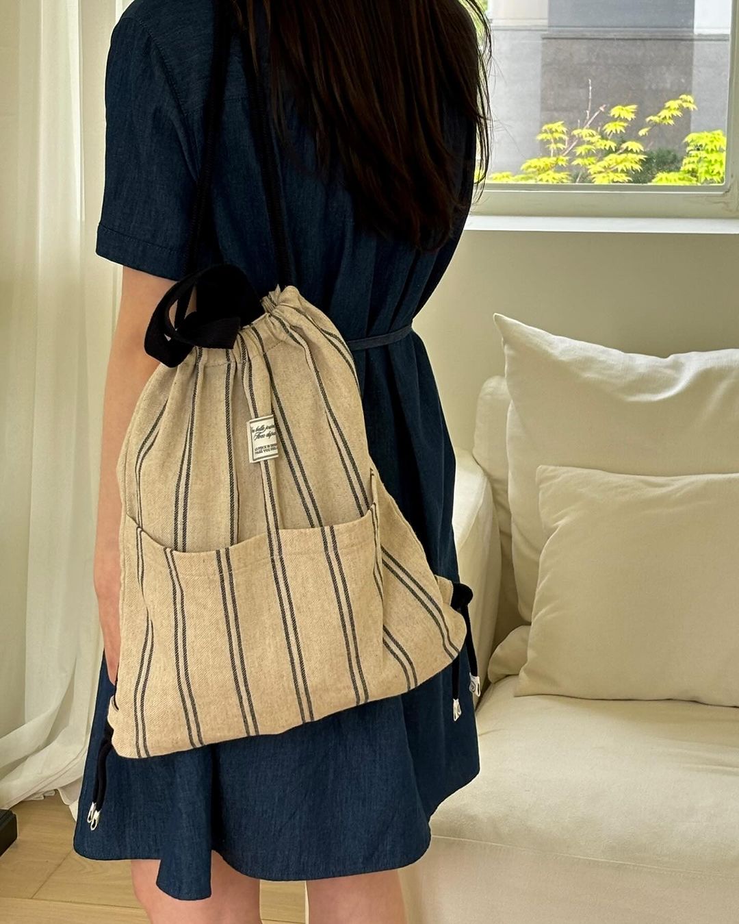 Mignon Drawstring Backpack