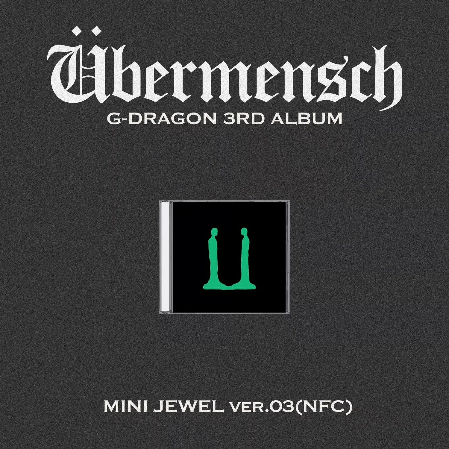 G-DRAGON - 3RD ALBUM [Übermensch][MINI JEWEL ver.](NFC)