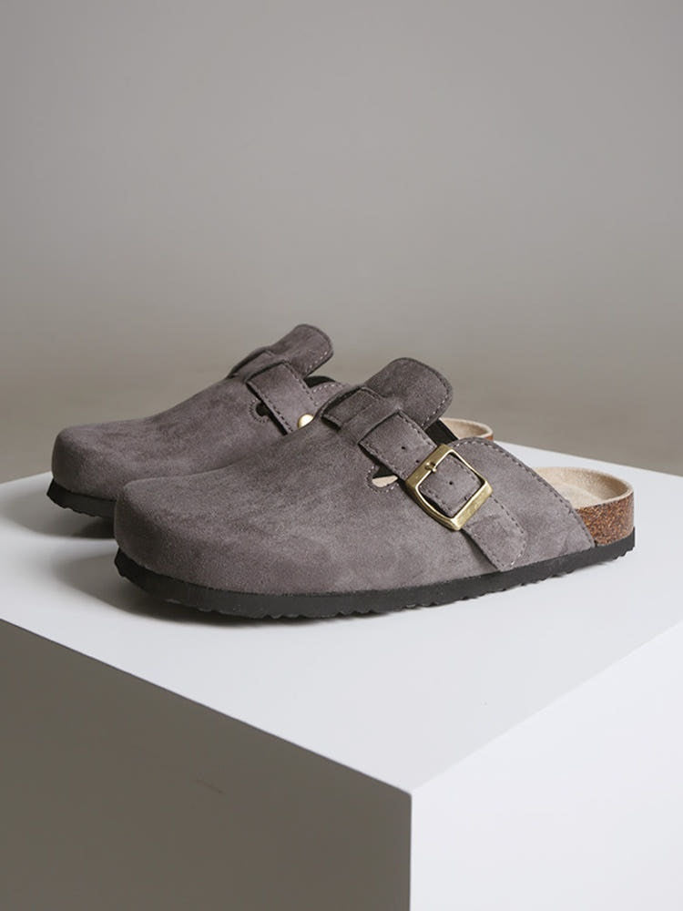 Shoopen Suede clog