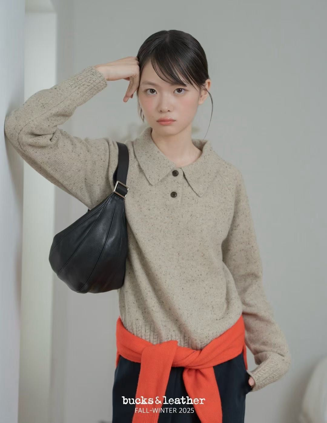 ♥︎bucks&leather♥︎25FW 真皮餃子包（Mini）