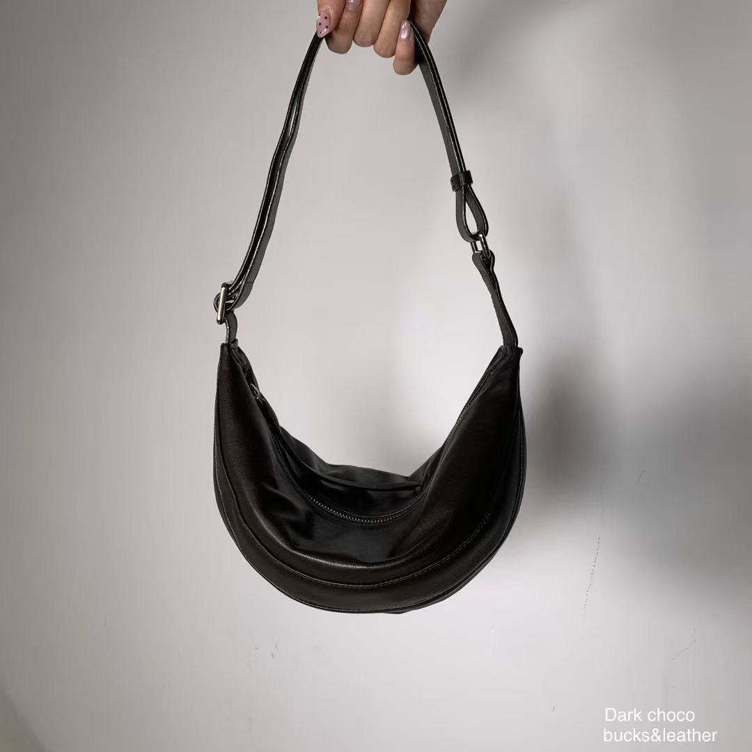 ♥︎bucks&leather♥︎25FW 真皮餃子包（Mini）