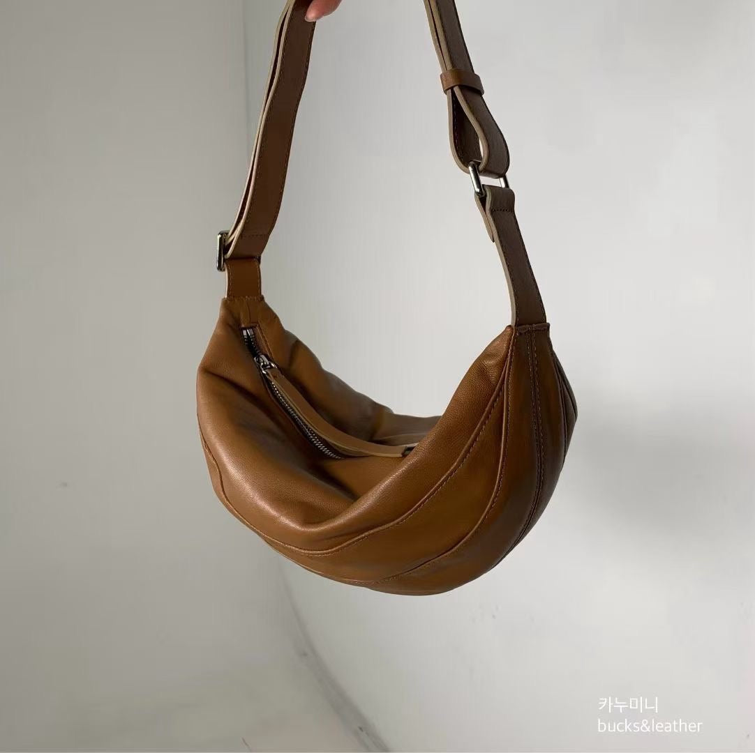 ♥︎bucks&leather♥︎25FW 真皮餃子包（Mini）