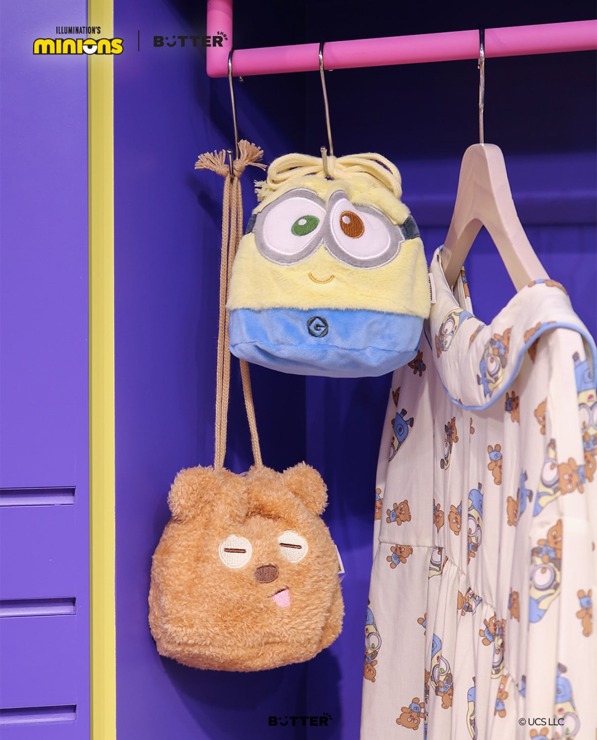BT Minions Drawstring Bag 索繩袋