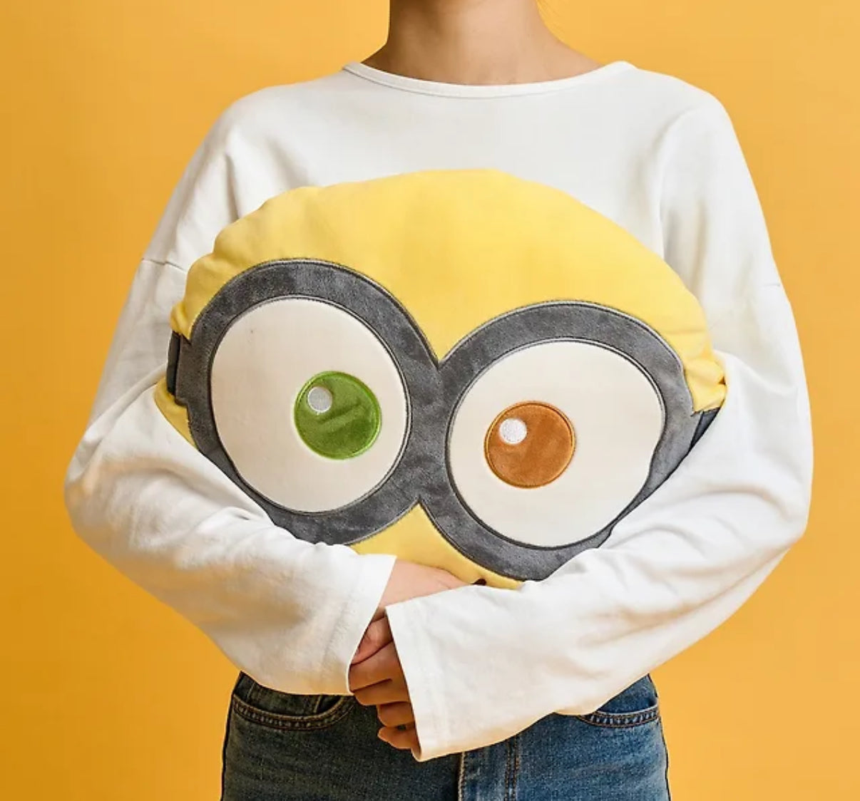 BT Minions Face Cushion 大頭咕𠱸