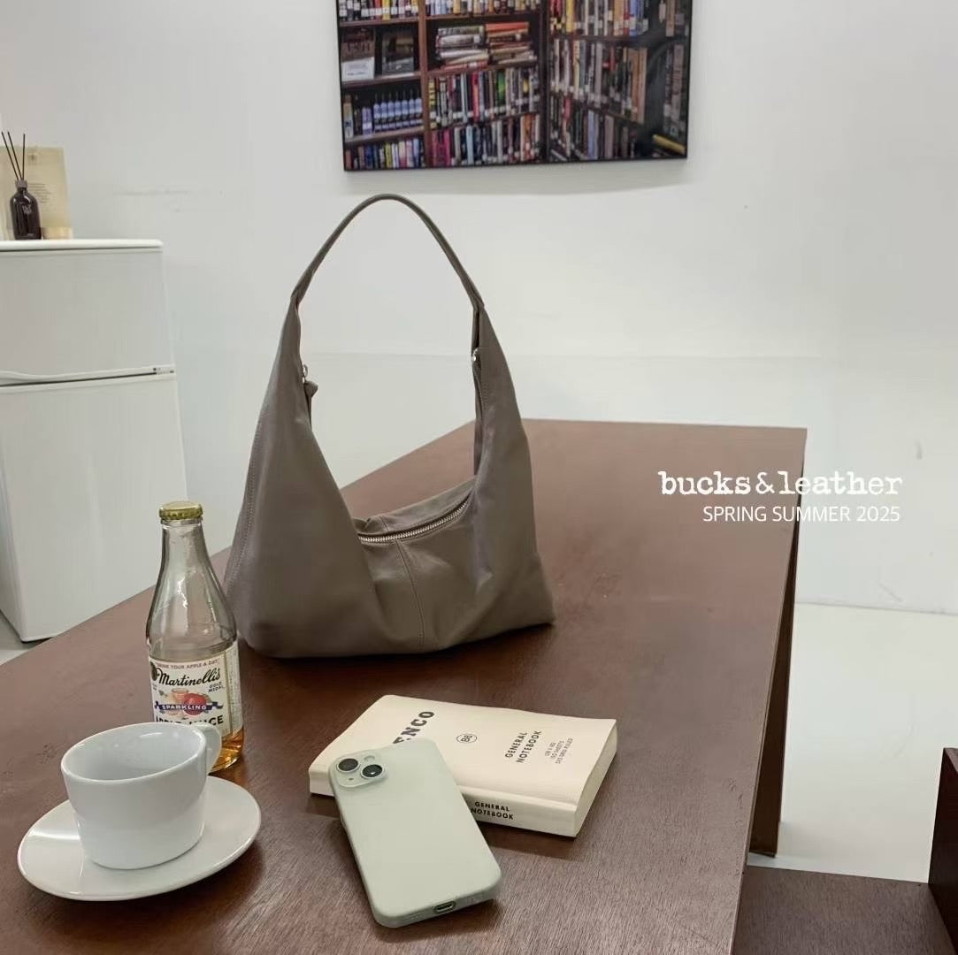 ♥︎bucks&leather♥︎25SS 新款日常托特包小號