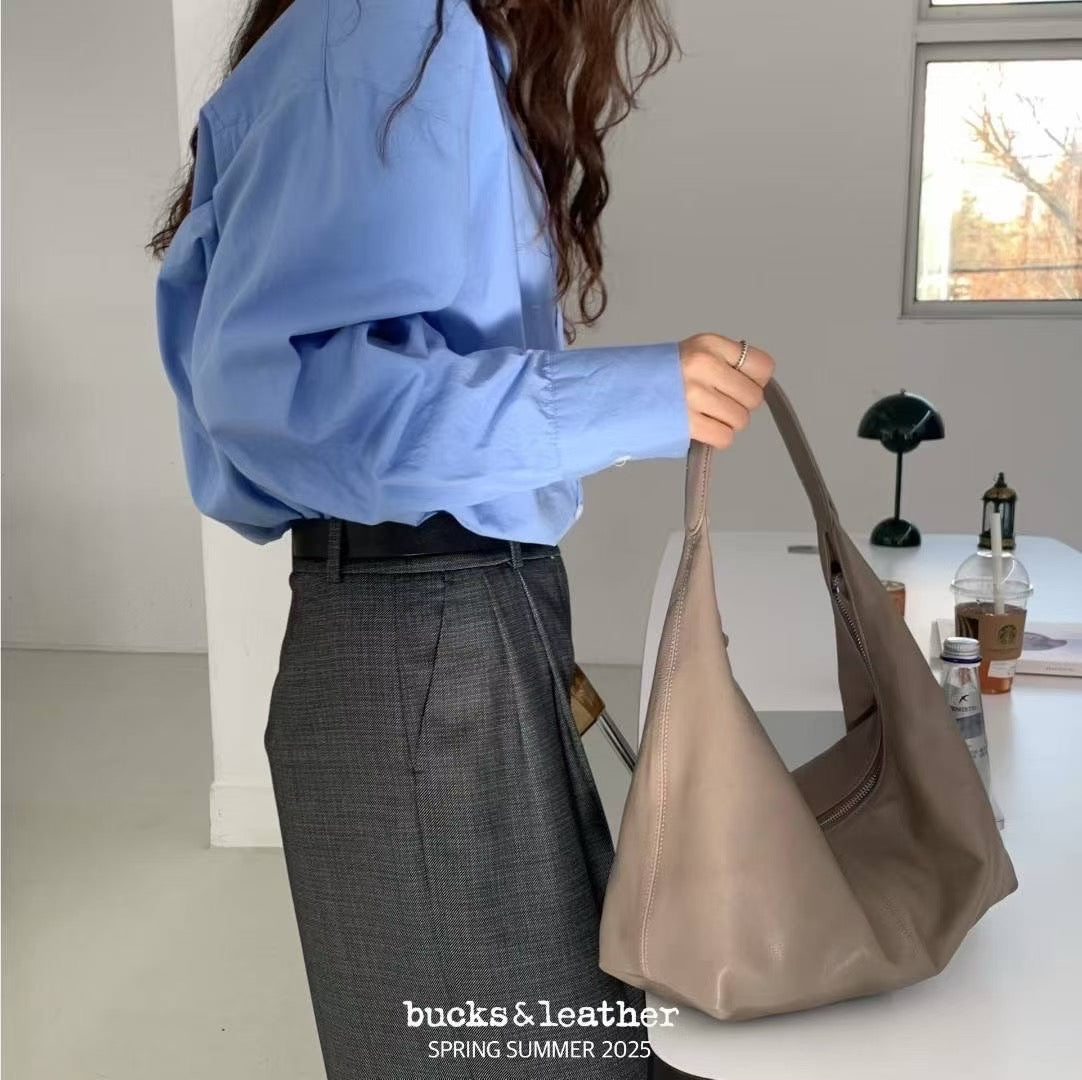 ♥︎bucks&leather♥︎25SS 新款日常托特包小號