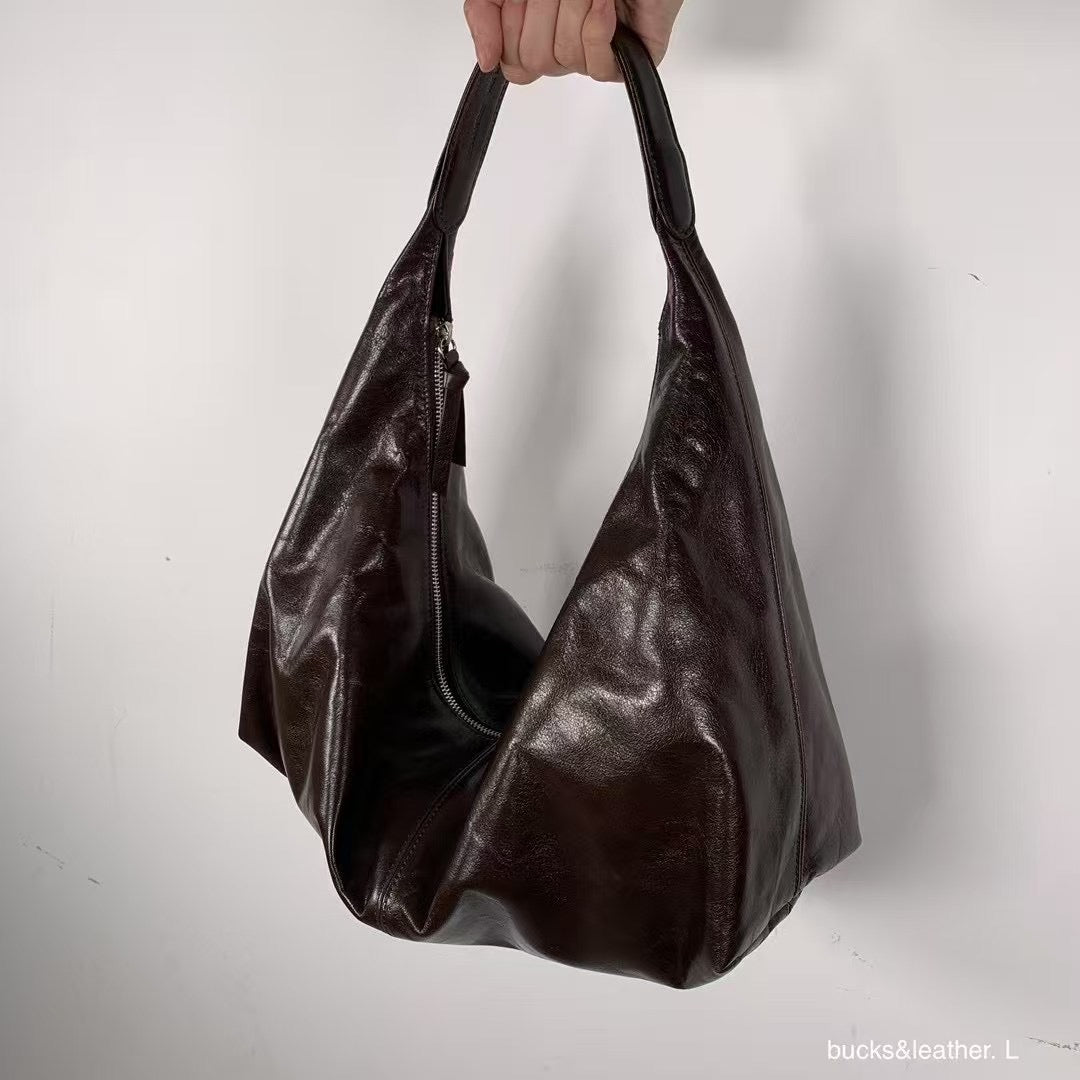 ♥︎bucks&leather♥︎25SS 新款日常托特包大號