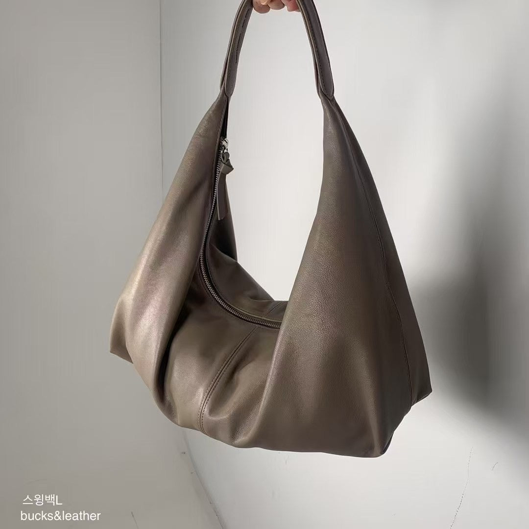 ♥︎bucks&leather♥︎25SS 新款日常托特包大號