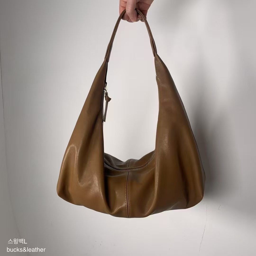 ♥︎bucks&leather♥︎25SS 新款日常托特包大號