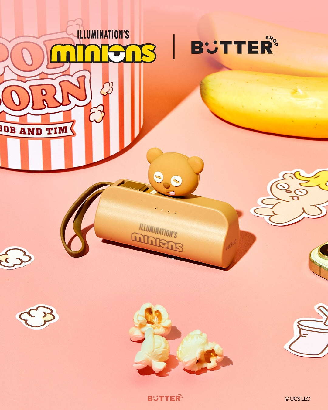 BT Minions Docking Battery 5000mAh （Type C＋8Pin) 便攜式充電器