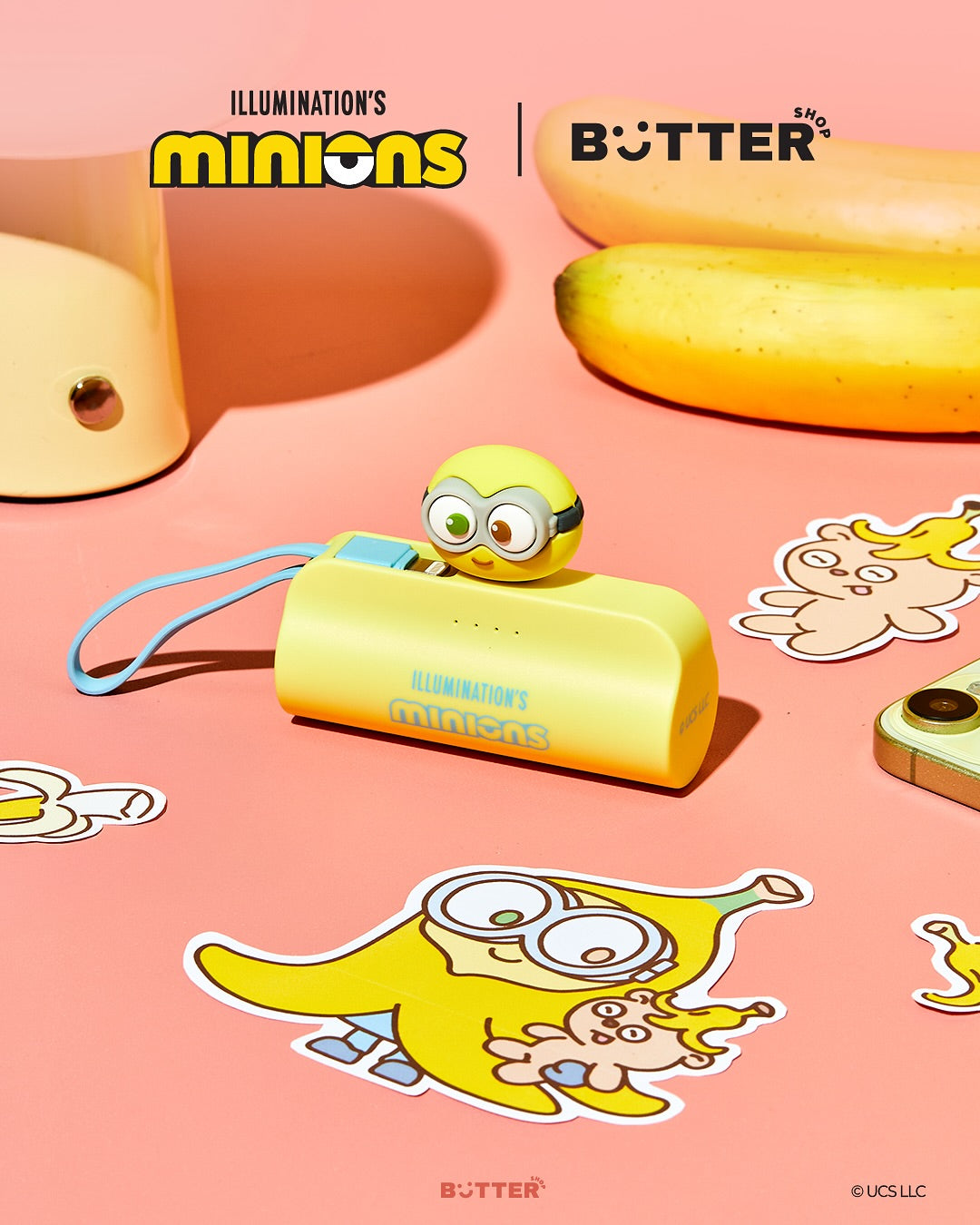 BT Minions Docking Battery 5000mAh （Type C＋8Pin) 便攜式充電器