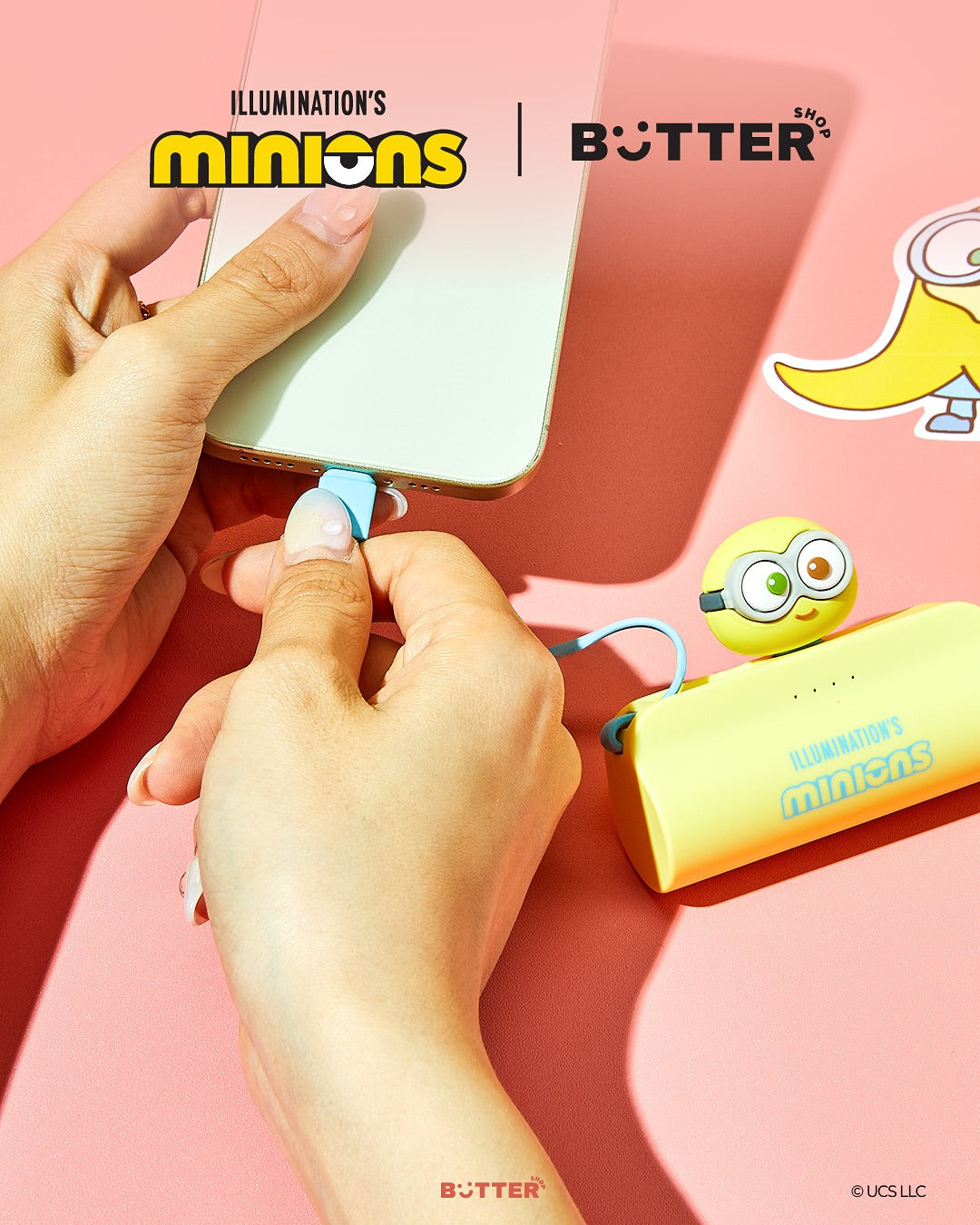 BT Minions Docking Battery 5000mAh （Type C＋8Pin) 便攜式充電器