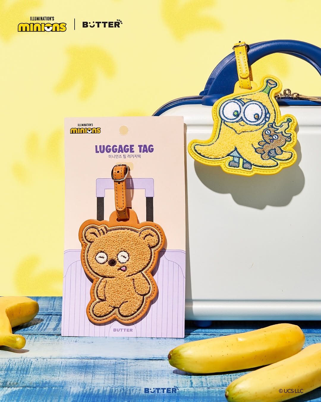 BT Minions Luggage Tag 行李牌
