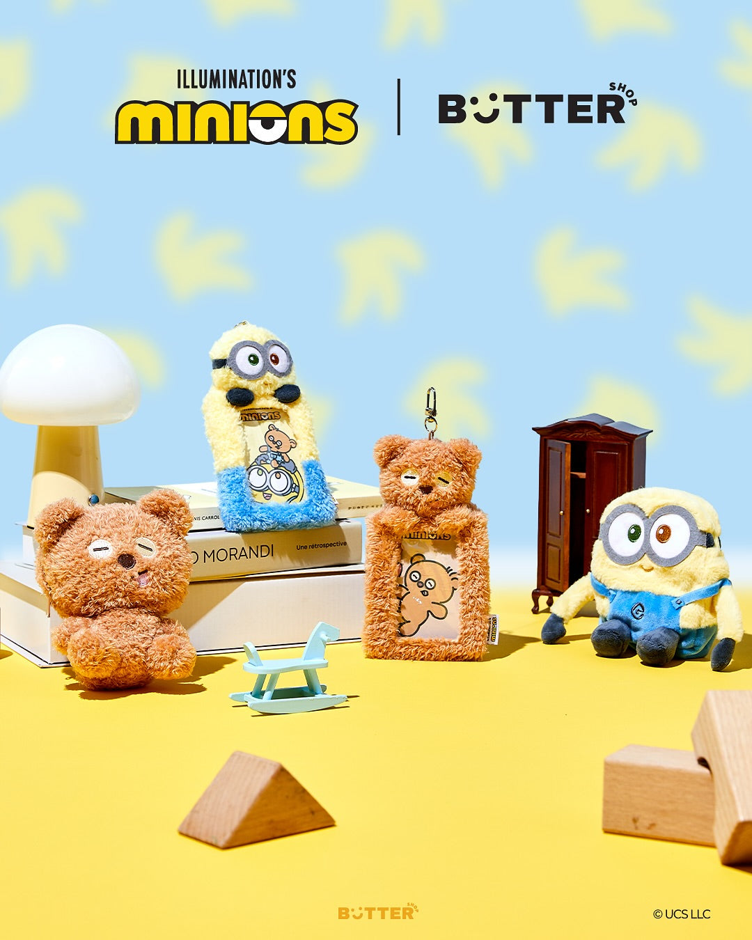 BT Minions Card Keyring 卡套鎖匙扣