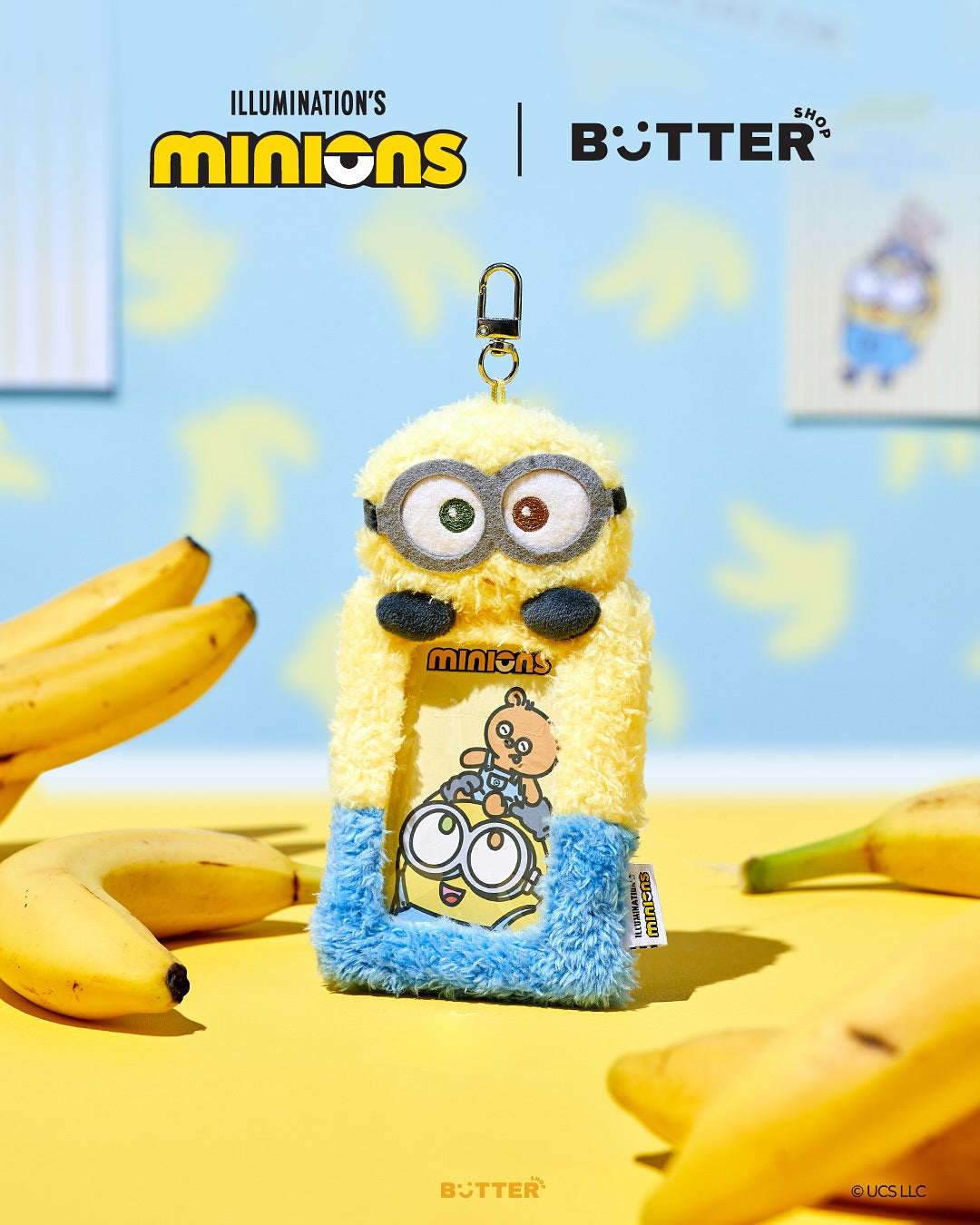 BT Minions Card Keyring 卡套鎖匙扣