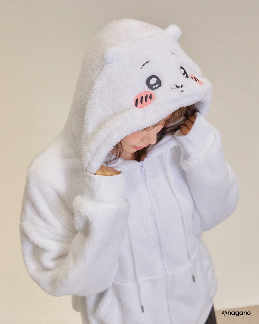 (Chiikawa 2025 FW) hooded Zip-Up 連帽拉鍊外套