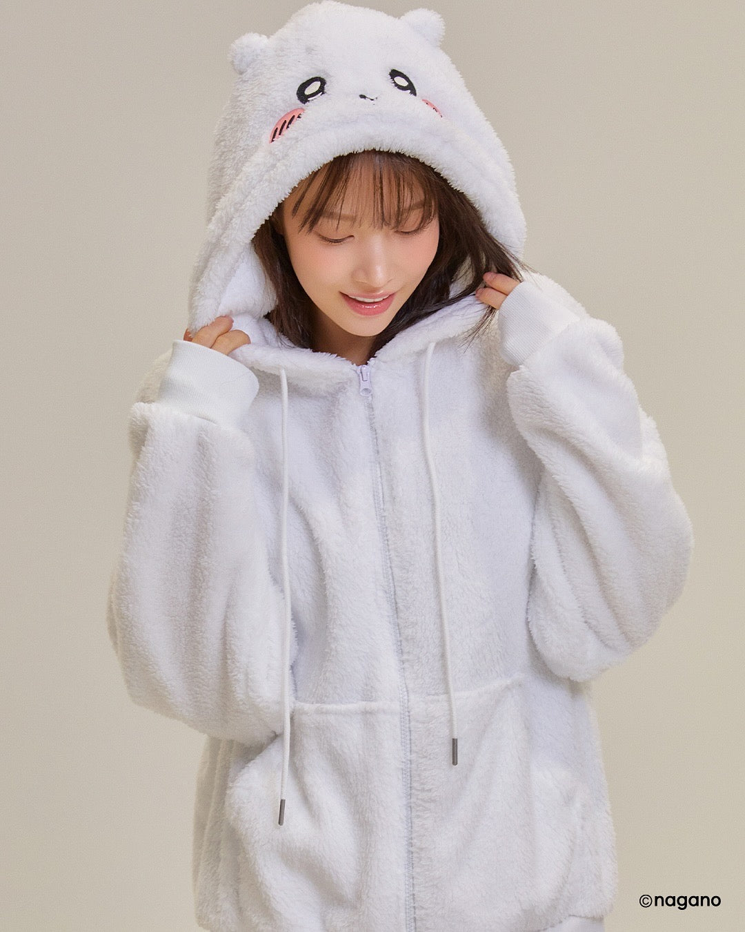 (Chiikawa 2025 FW) hooded Zip-Up 連帽拉鍊外套
