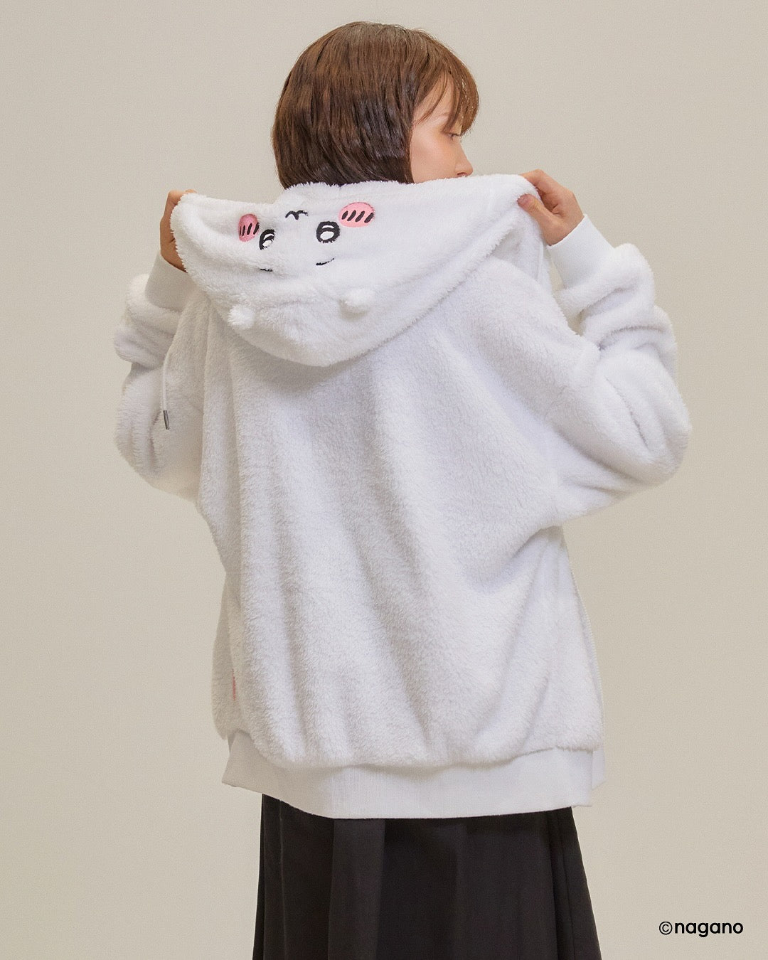 (Chiikawa 2025 FW) hooded Zip-Up 連帽拉鍊外套