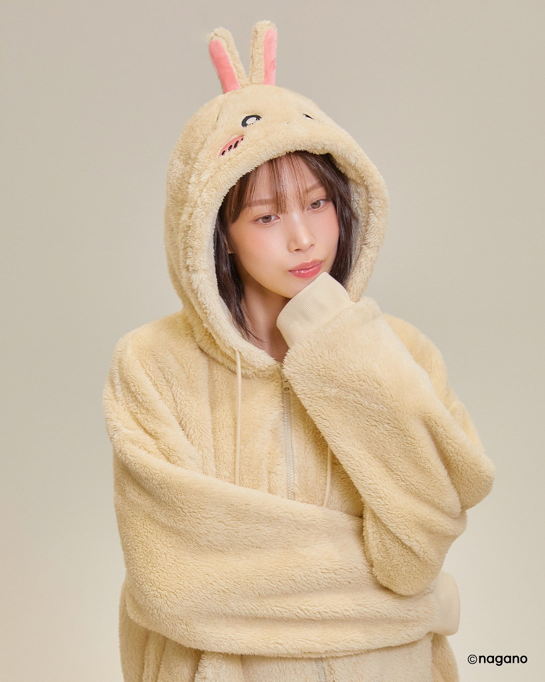 (Chiikawa 2025 FW) hooded Zip-Up 連帽拉鍊外套