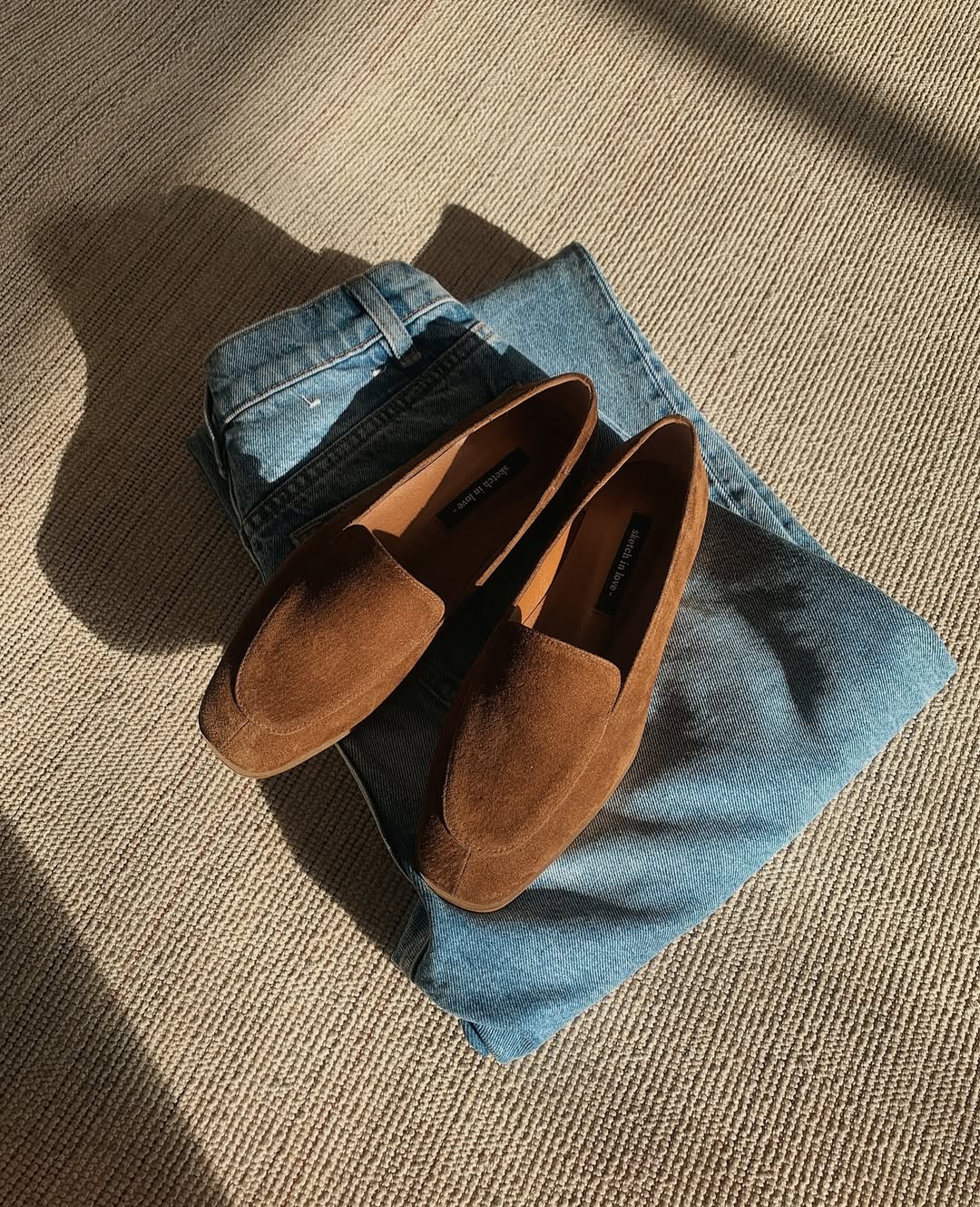 🇰🇷Sketch in love - Classic Suede Loafers