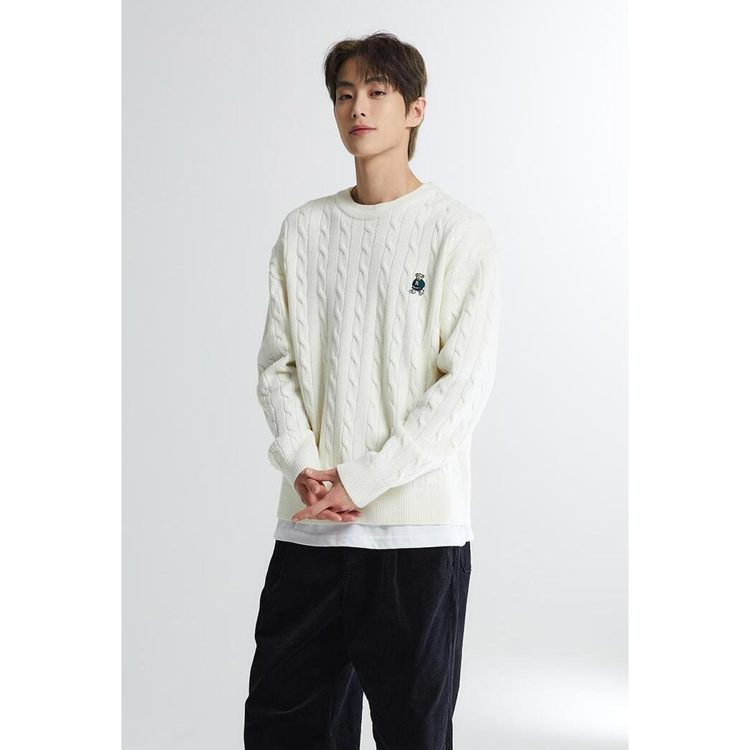 (Woodie) Cable Sweater Pullover