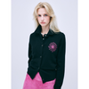 RACCOON BLENDED CARDIGAN ROUND NECK