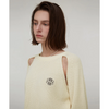 RIBBED CUT OUT KNIT