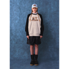 GIRL X MFG TWIN BEAR RAGLAN SWEATSHIRT