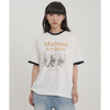 Maltese Archive Ringer Short Sleeve T-shirt