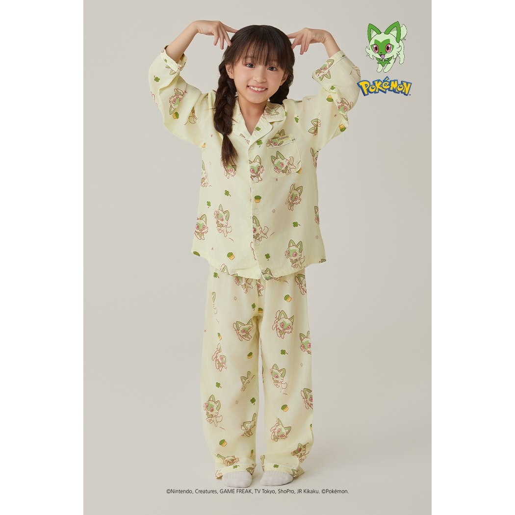 [Kids] (Pokémon 2024) Long Sleeve Pajama