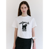 MAISON ROLA CAT FRIENDS T-SHIRT
