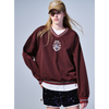NYLON TOP V NECK ALUMNI SMALL EMBLEM