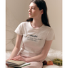 BASIC LETTERING T-SHIRT
