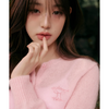 MOHAIR WOOL BLENDED CARDIGAN