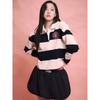 RUGBY SHIRT STRIPE FLOWER