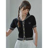 SAILOR HALF SLEEVE CARDIGAN