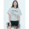 TSHIRT SWING THE TAIL DDANJI FLOWER CHOKER